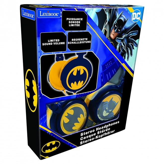 Skládací sluchátka Batman