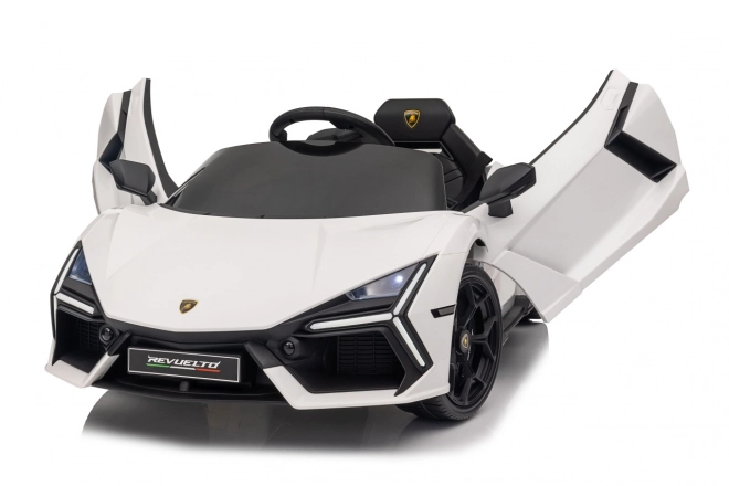 Dětský elektrický vůz Lamborghini Revuelto bílý