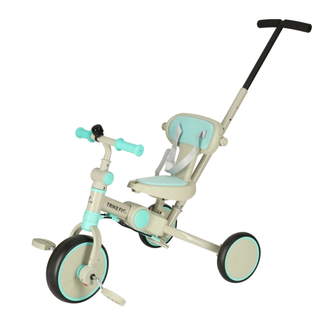 Tříkolka TRIKE FIX V4 se stříškou – Modrošedá