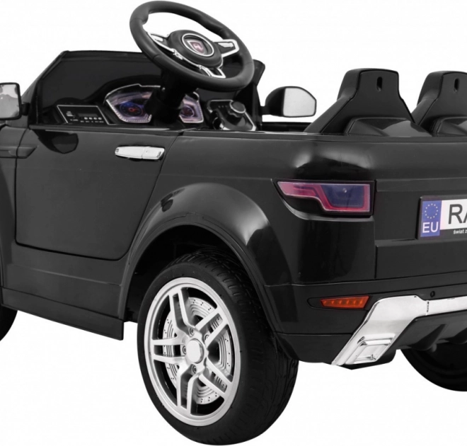 Elektrické autíčko sportovní Rapid Racer – Černé