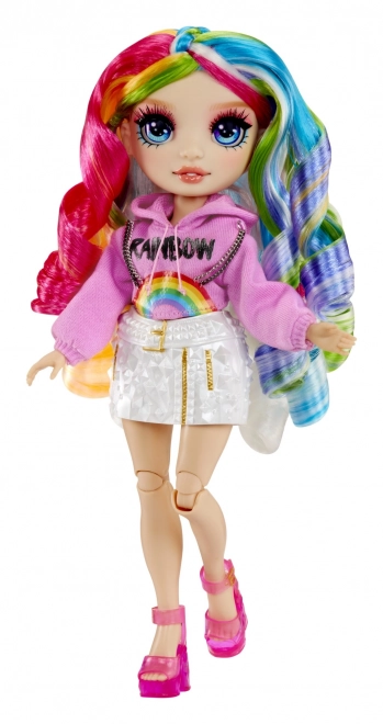 Rainbow High kreativní krystaly panenka - Amaya Raine