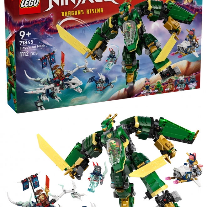 Lego Ninjago Lloydův tryskáčový robot