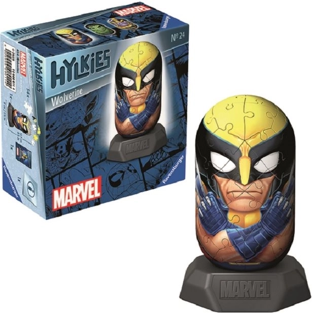 3D puzzle Hylkies Marvel: Deadpool 54 dílků