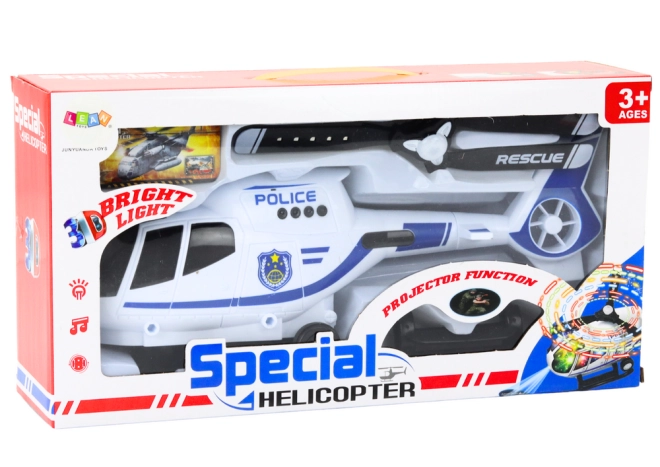 Svítící rotor a světelné efekty