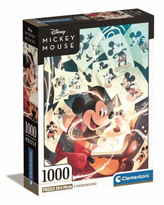 Puzzle 1000 dílků Kompaktní Mickey Mouse Oslava