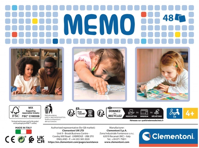 CLEMENTONI Pexeso Tlapková patrola