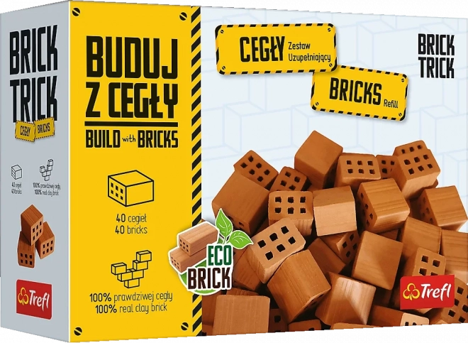 BRICK TRICK Balení krátkých cihel - 40 kusů