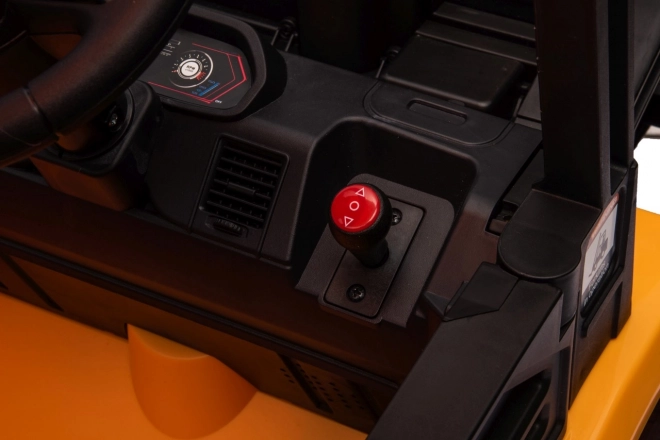 Dětský elektrický vysokozdvižný vozík JCB