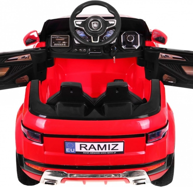 Elektrické autíčko sportovní Rapid Racer – Červené