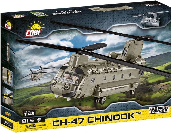 Model vrtulníku CH-47 Chinook 815 dílků