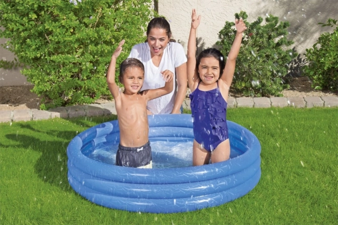 Dětské nafukovací brouzdaliště Blue 122x25cm BESTWAY + opravná záplata