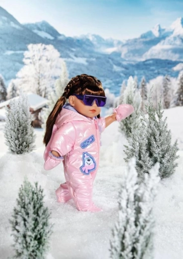 Třpytivý zimní styl s oušky