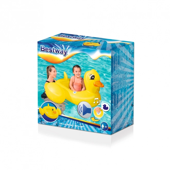 Kachní člun na plavání se zvukem Bestway 1,02 m x 99 cm