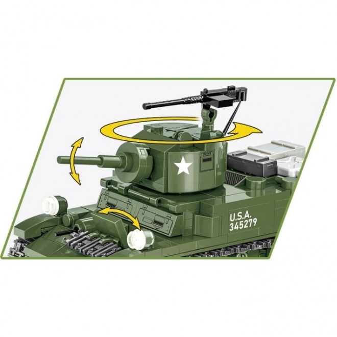 Sestava M3 Stuart 511 kostek