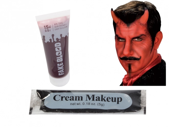 Ďábelský make-up sada pro Halloween