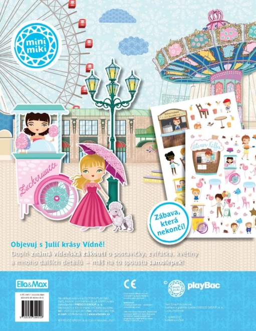Julia a Vídeň – Knížka plná samolepek