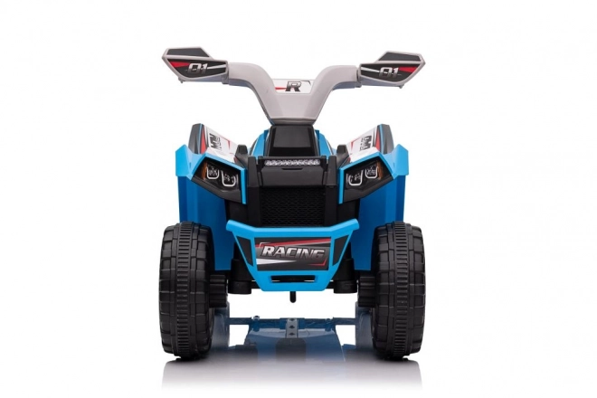 Modrá bateriová čtyřkolka XMX630T s přívěsem