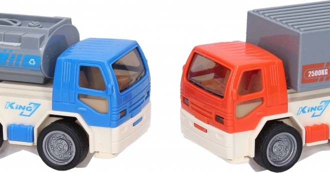 Auto nákladní na setrvačník