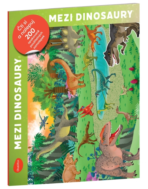 Čti a nalepuj – Mezi dinosaury