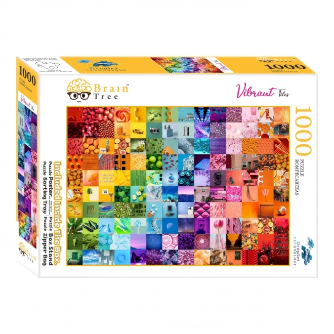 Puzzle Obrázkové Dlaždice 1000 Dílků Brain Tree