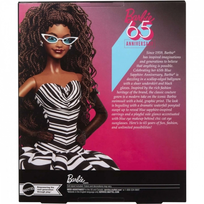 Barbie Signature 65. výročí sběratelská panenka - Brunetka
