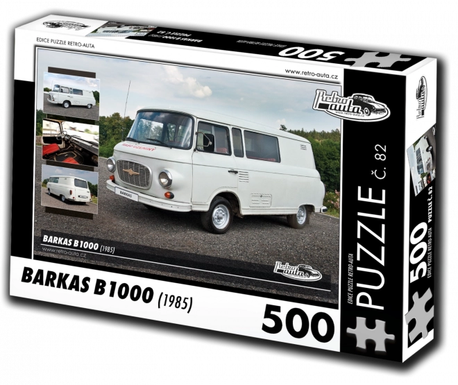 RETRO-AUTA puzzle Barkas B 1000 500 dílků