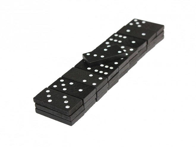 Dřevěné domino v krabici