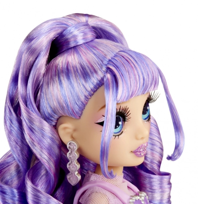 Rainbow High Kreativní Krystaly panenka – Violet Willow