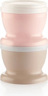 Sada dvou nádob na jídlo Powder Pink