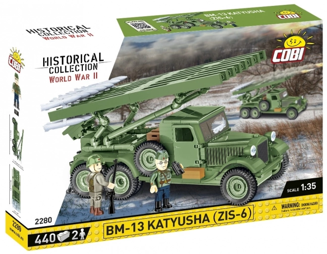 Sestava kostiček BM-13 Katyusha (ZIS-6)