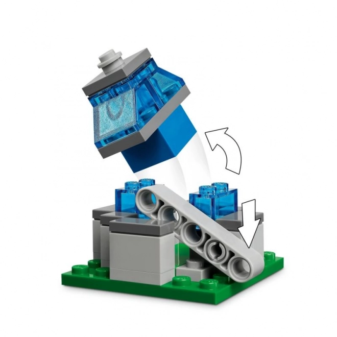 Lego Minecraft Balón Ďasa a útok na vesnici