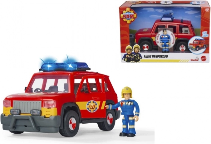 hasič sam jeep 4x4 první pomoc se světlem a zvukem
