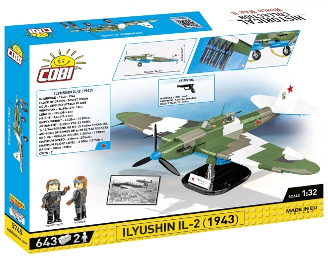 Stavebnice Historická Kolekce WWII Ilyushin Il-2 1943