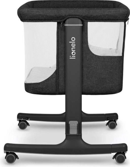 LIONELO Postýlka Aurora 3v1 Grey Graphite