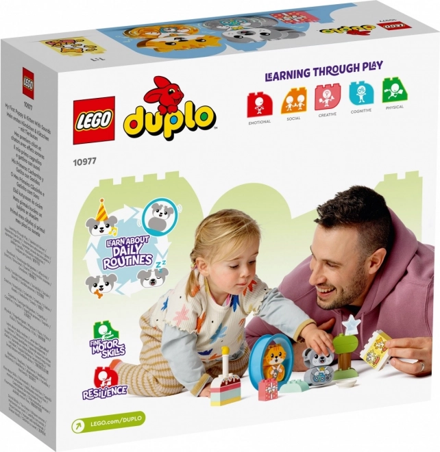 LEGO DUPLO 10977 Moje první štěně a koťátko s odgény zvuky