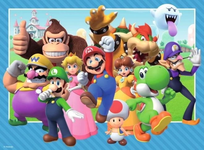 puzzle super mario xxl 100 dílků