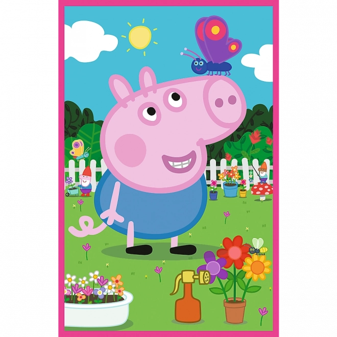 Puzzle 3x50 Peppa Pig - Síla přátelství