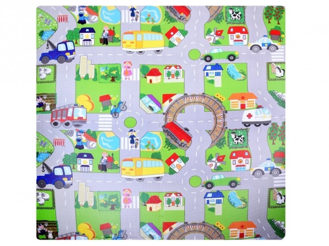 Pěnová podložka street puzzle EVA ZA2510