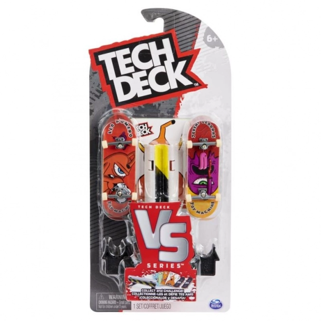 Dvoubalení fingerboardů s překážkou