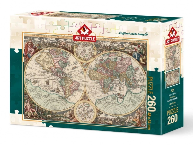 Puzzle Světová mapa od Art Puzzle
