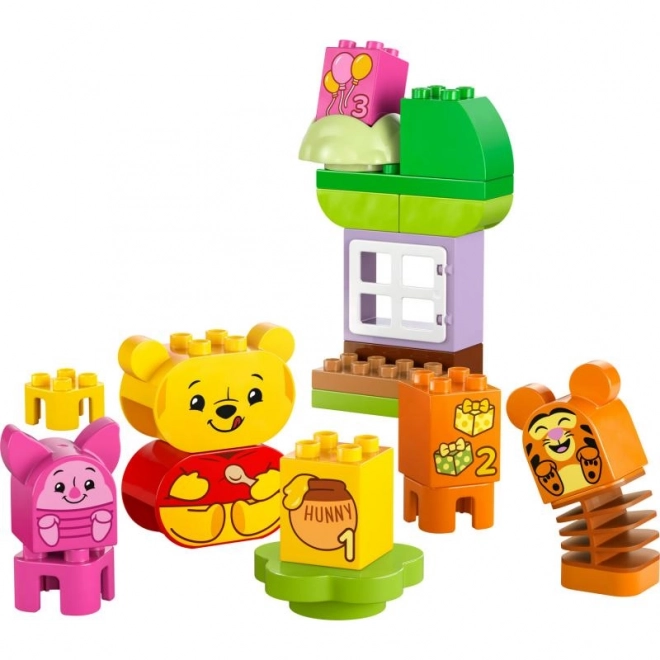 Kostky Duplo Narozeninová oslava Medvídka Pú