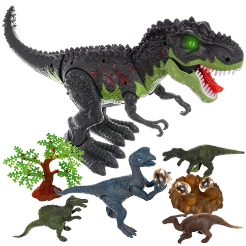 Interaktivní T-Rex dinosaurus se světelnými a zvukovými efekty