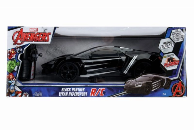 Licencovaný design BLACK PANTHER