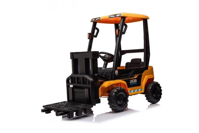 Dětský elektrický vysokozdvižný vozík JCB