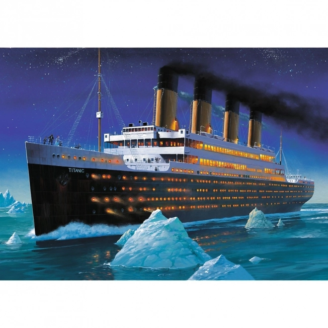Puzzle Titanic 1000 dílků v krabici 40x27x6cm