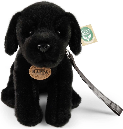 plyšový pes labrador černý 25 cm eco-friendly