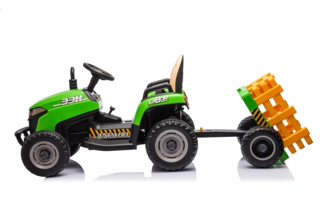 Bateriový traktor BBH-030 zelený