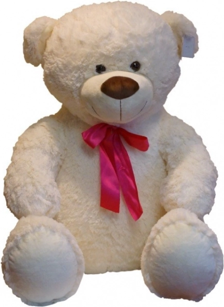 plyšový medvěd norbert krémový 75 cm