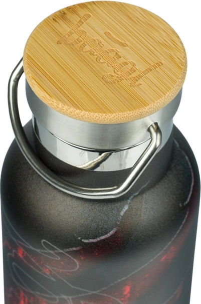 Termoláhev s bambusovým víčkem Láva 500 ml