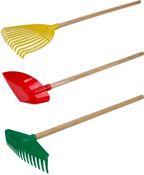 Stojan na zahradní nářadí 60 cm 24 kusů